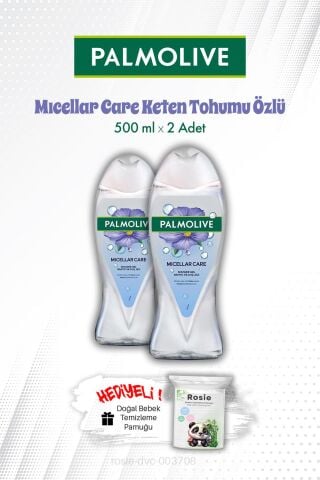 Palmolive Mıcellar Care Keten Tohumu Özlü 500 ML Duş Jeli X2 ve ROSIE