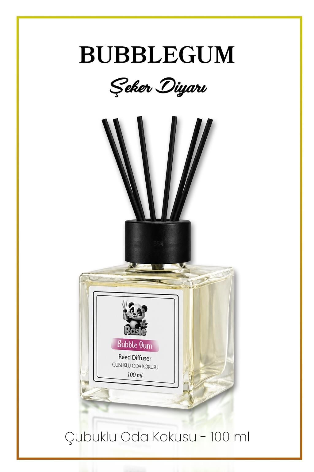 Bubblegum Çubuklu Oda Kokusu 100 ml