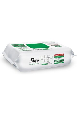 Sleepy Easy Clean Beyaz Sabun Katkılı Islak Mendil 2x100 (200 YAPRAK)