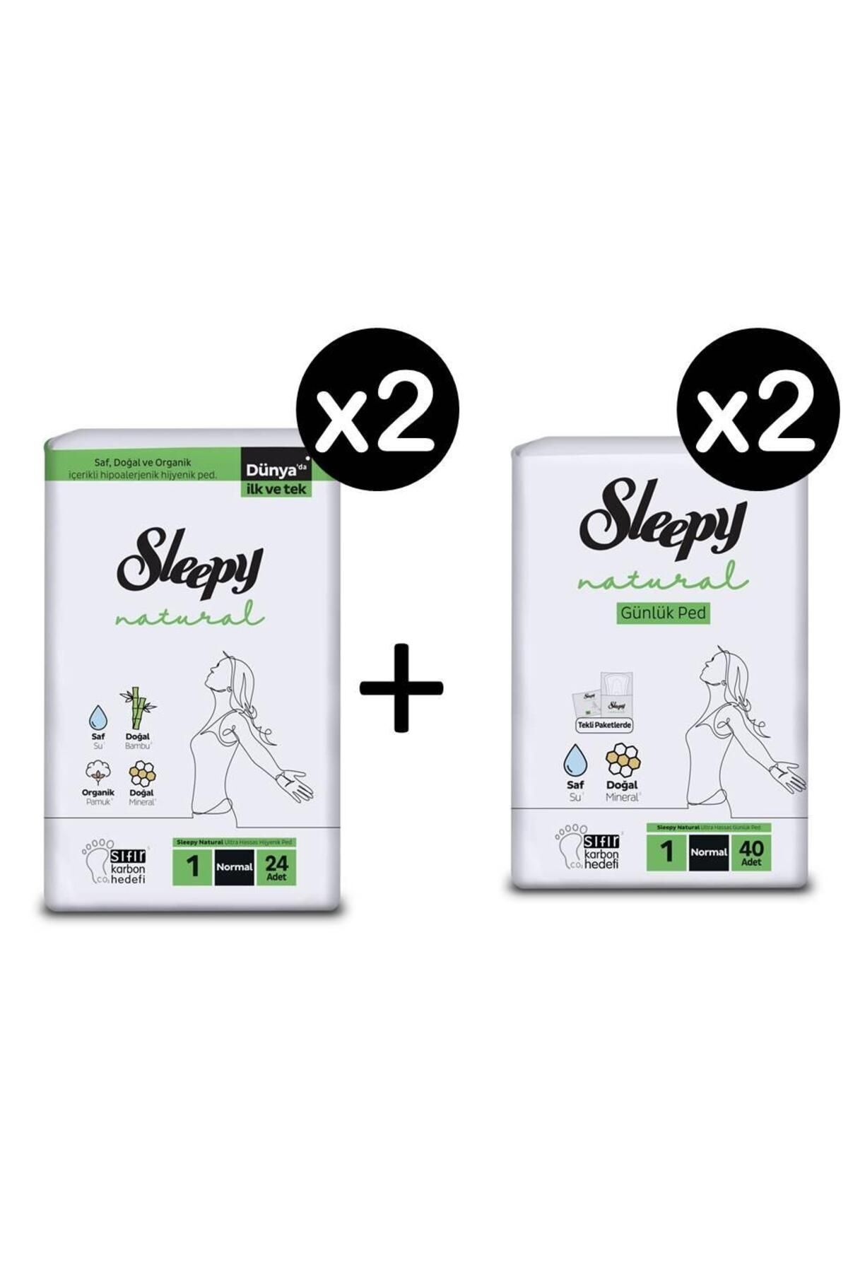 Natural Hijyenik Ped Normal 48 Adet Günlük Normal 80 Adet