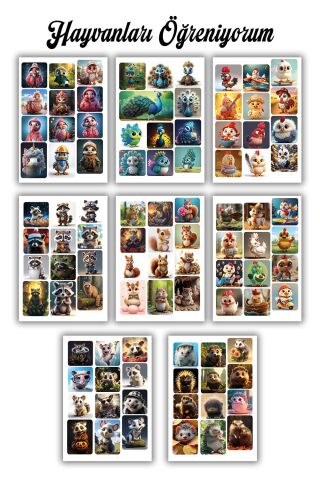 Zeytinyağlı Pamuklu Islak Havlu 90x24 (2160  yaprak) ve Sticker Seti 32 Sayfa