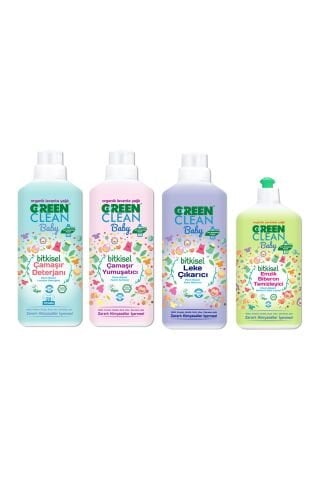 U Green Clean Baby Çamaşır Seti (4 Adet)