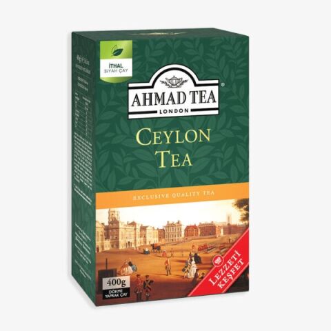 AHMAD TEA 7 adet Ceylon Tea Dökme Çay 400 G ve Rakun Kupa HEDİYE