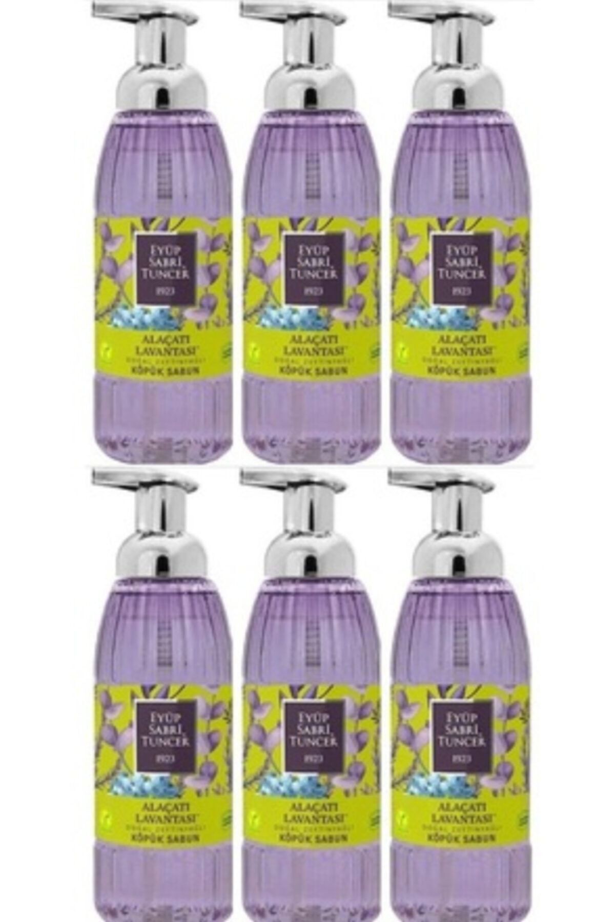 Eyüp Sabri Tuncer Alaçatı Lavantası Köpük Sabun 500 ml x 6