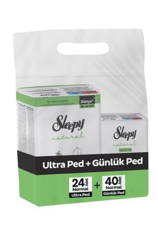 normal ped 24 lü +günlük ped 40 lı
