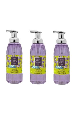 Köpük Sabun Alaçatı Lavantası 3 Adet X 500 ml