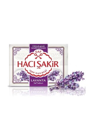 Hacı Şakir Lavanta Saf Kalıp Sabun 4x150 gr