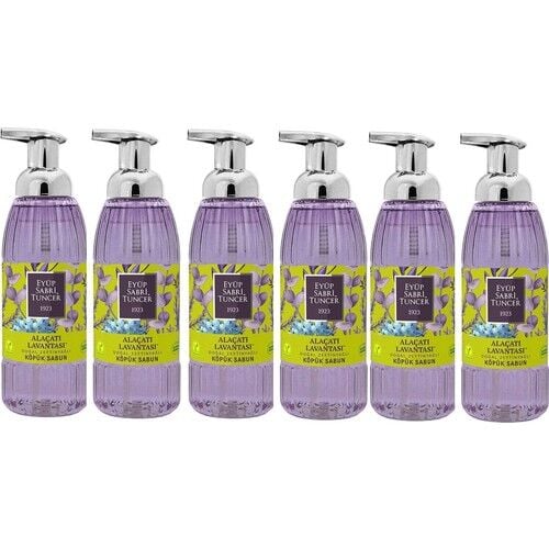 Eyüp Sabri Tuncer Alaçatı Lavantası Köpük Sabun 500 ml x 6