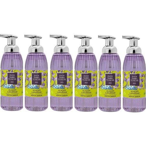 Eyüp Sabri Tuncer Alaçatı Lavantası Köpük Sabun 500 ml x 6