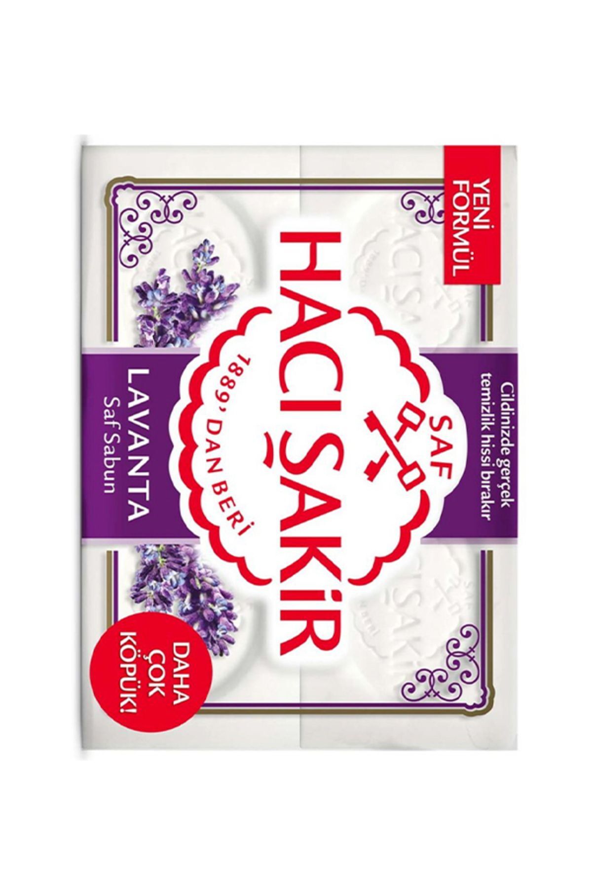 Hacı Şakir KALIP SABUN 600 GR LAVANTA