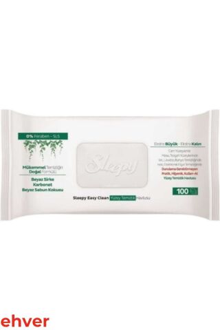 Sleepy 6'Lı Easy Clean Yüzey Temizlik Havlusu (600 Yaprak)