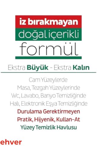 Sleepy 6'Lı Easy Clean Yüzey Temizlik Havlusu (600 Yaprak)