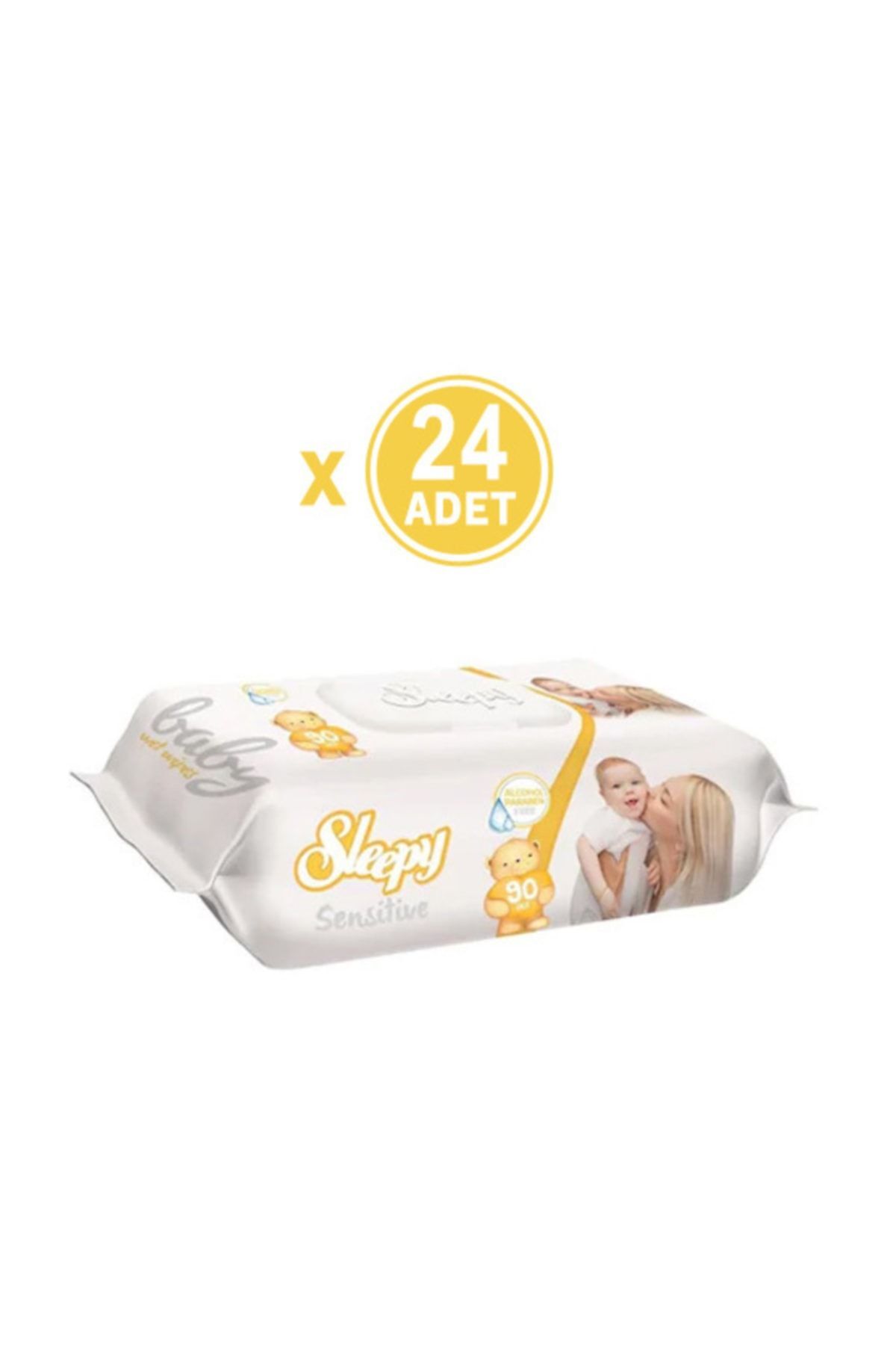 Islak Mendil Sensitive 90 Yaprakx24 Adet (2160 Yaprak)