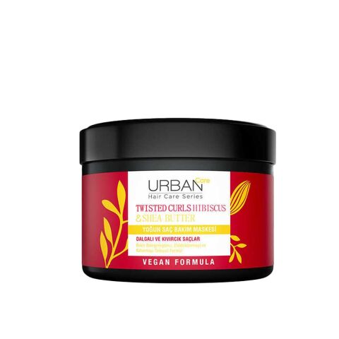 Urban Care Twisted Curls Hibiscus & Shea Butter Yoğun Saç Bakım Maskesi 230 ml