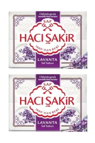 Hacı Şakir Banyo Sabunu Lavanta 2x 600 gr (2 Adet)