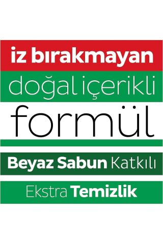 Sleepy Yüzey Temizlik Beyaz Sabun Katkılı 2X100+Çamaşır Suyu Katkılı 2X100