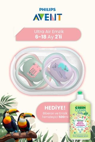Philips Avent Ultra Air Emzik 6-18 Ay Hediyeli
