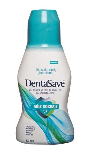 DentaSave Ağız Çalkalama Suyu Ağız Kokusu Çinko Formül 300 ml