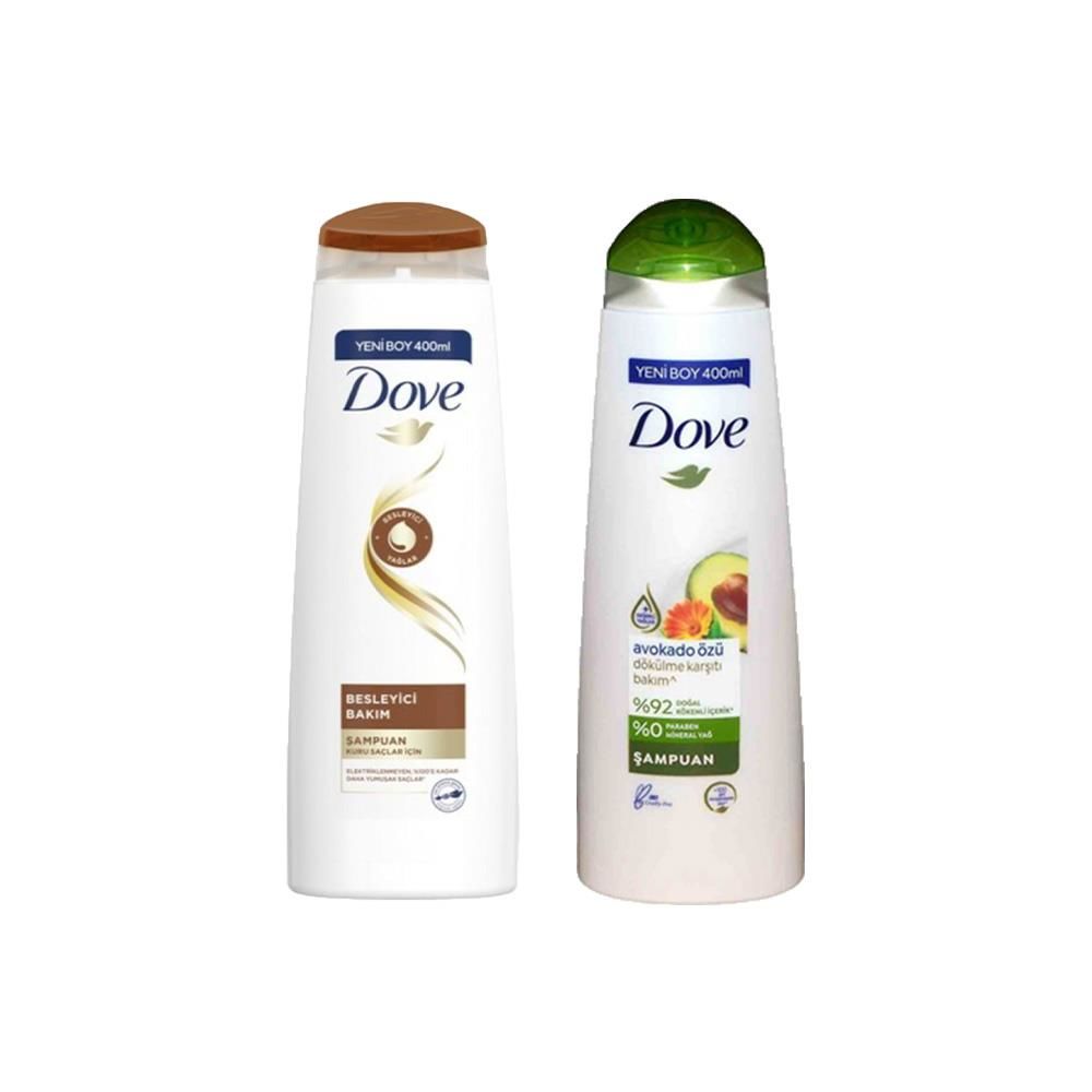 Dove Saç Bakım Şampuanı Besleyici Bakım ve Avokado Özlü