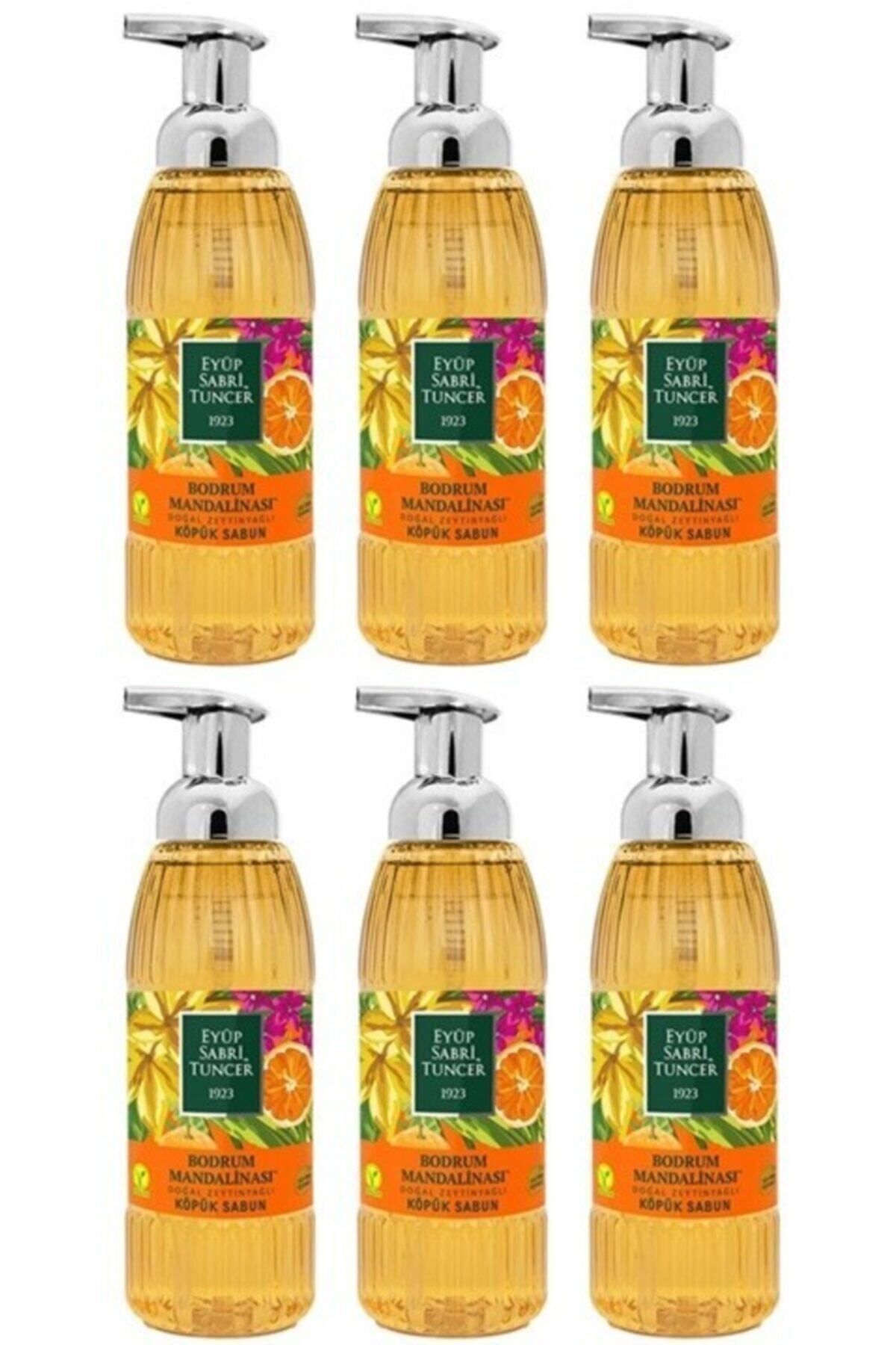 Eyüp Sabri Tuncer Bodrum Mandalinası Köpük Sabun 500ml X 6 Adet