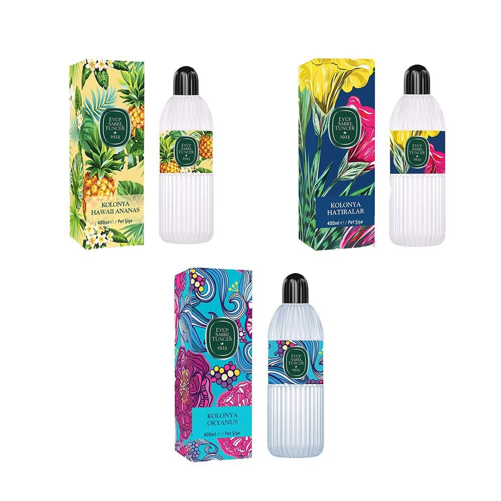 Eyüp Sabri Tuncer Kolonya Okyanus, Hawaii Ananas ve Hatıralar Pet Şişe 400 ml