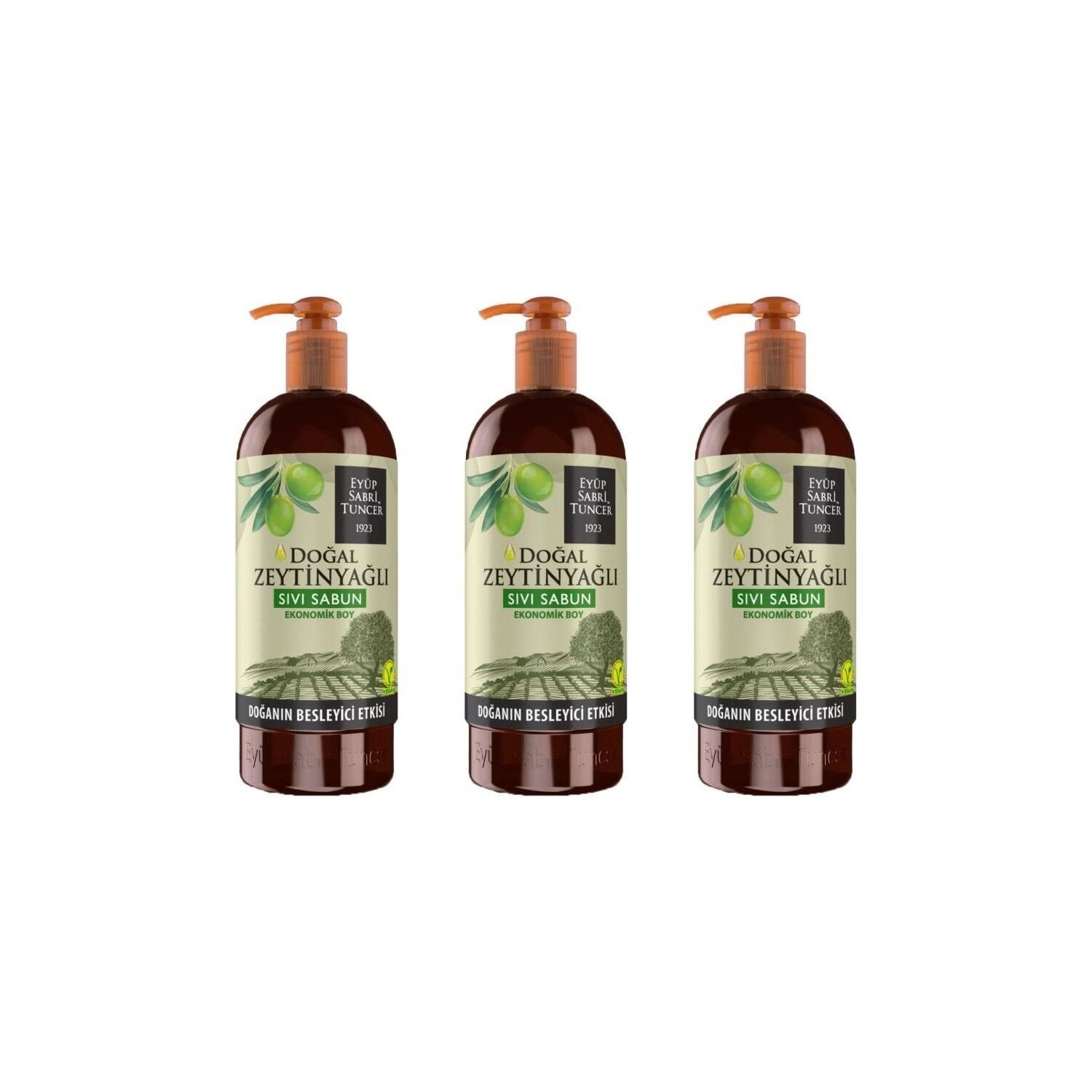 Eyüp Sabri Tuncer Zeytinyağlı Sıvı Sabun 750 ML x 3