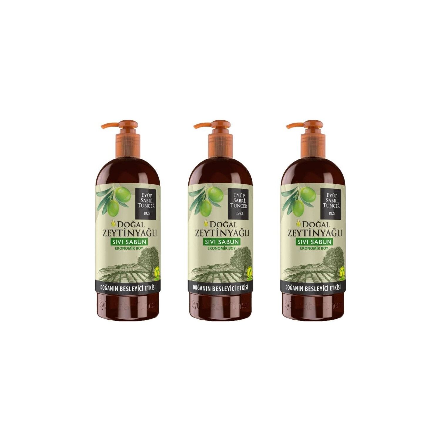 Eyüp Sabri Tuncer Zeytinyağlı Sıvı Sabun 750 ML x 3