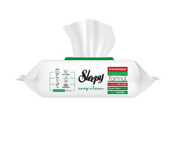 Sleepy Easy Clean Yüzey Temizlik Havlusu 100' lü