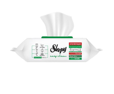 Sleepy Easy Clean Yüzey Temizlik Havlusu 100' lü
