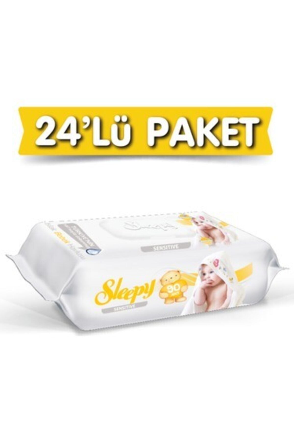 Sensitive Islak Havlu 90'lıx24 Paket=2160 Adet