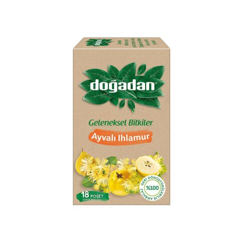 Doğadan Ayvalı Ihlamur Çay 18'li
