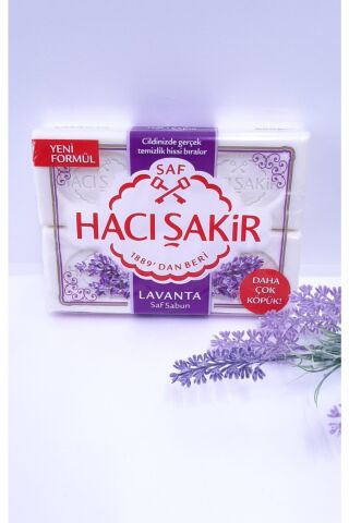 Hacı Şakir Lavanta Saf Sabun 4*150 Gr