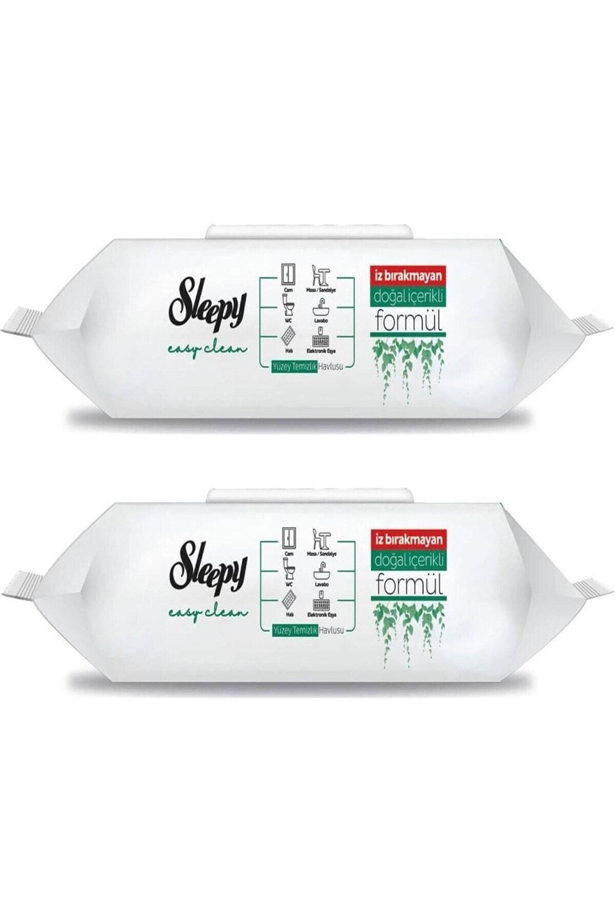 Sleepy Easy Clean Yüzey Temizlik Havlusu 100 Yaprak 2 ADET
