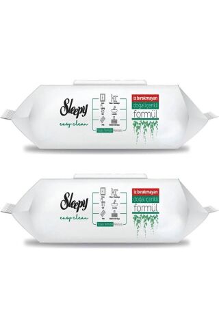 Sleepy Easy Clean Yüzey Temizlik Havlusu 100 Yaprak 2 ADET