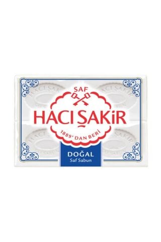 Hacı Şakir Doğal Kalıp Sabun 4 x 200 G