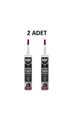 Selsil Ultra Tack Beyaz Silikon 290 ml 2 Adet