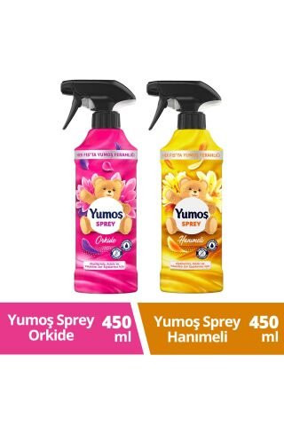 Yumoş Sprey Yıkaması Zor Eşyalar Için Hanımeli ve Orkide 450 ml