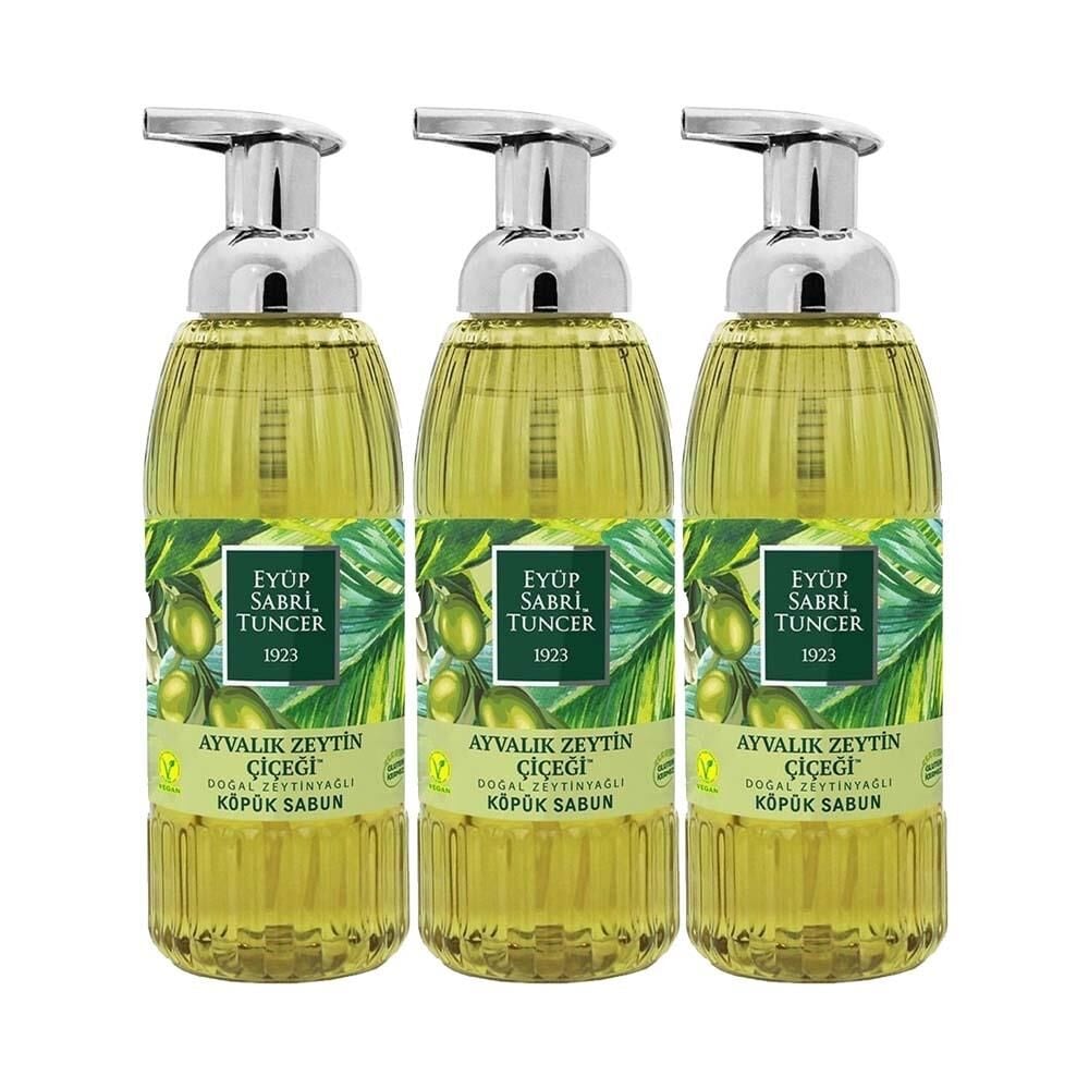 Eyüp Sabri Tuncer Ayvalık Zeytin Çiçeği Köpük Sabun 500 ml x 3