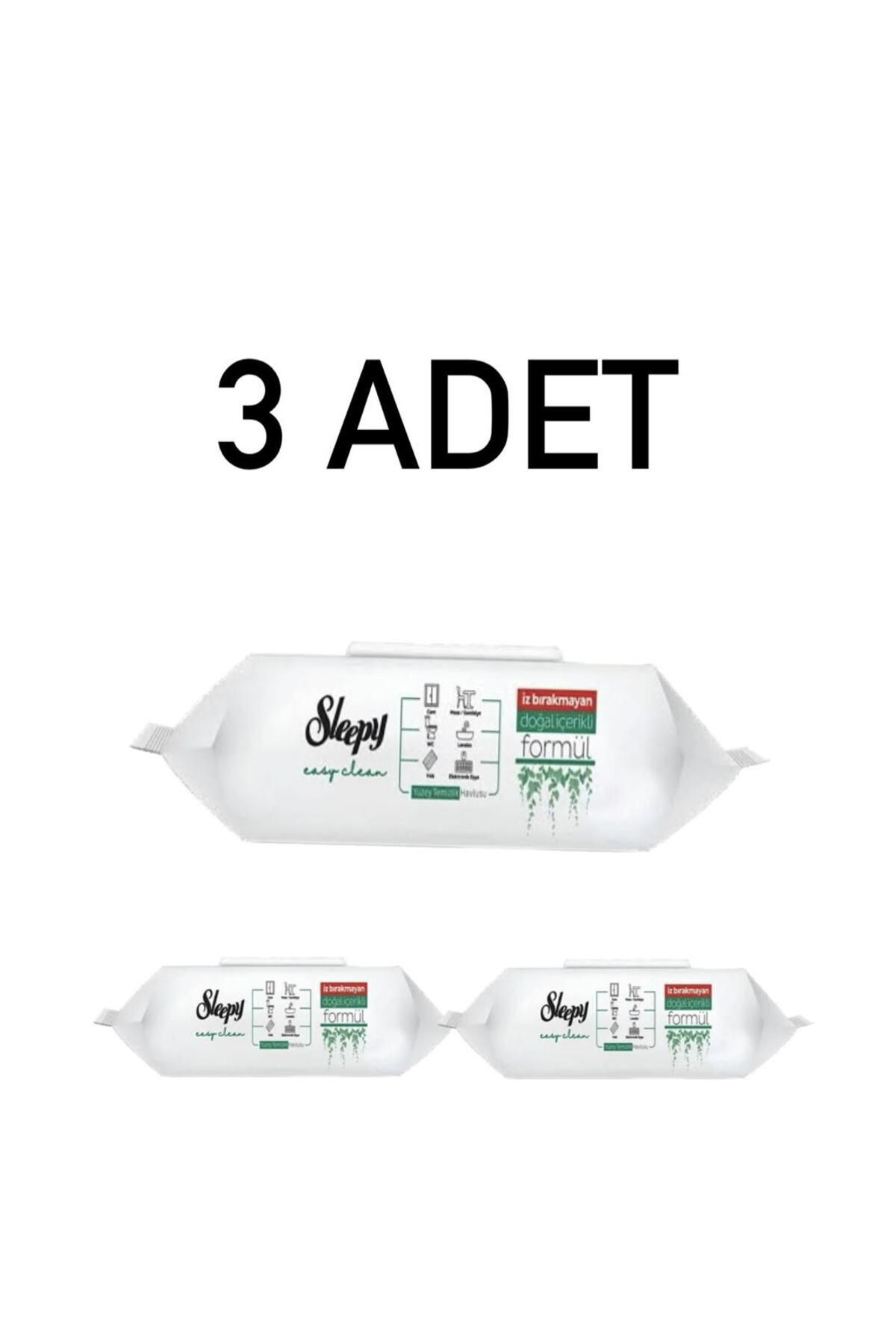 Sleepy 300 adet Beyaz Sabunlu Yüzey Temizlik Havlusu