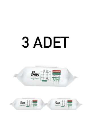 Sleepy 300 adet Beyaz Sabunlu Yüzey Temizlik Havlusu