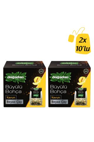 Doğadan Büyülü Bohça Beyaz Çay Kavun 10'lu 12 G x 2 Adet