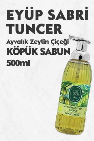Eyüp Sabri Tuncer Zeytinyağlı Ayvalık Zeytin Çiçeği Köpük Sabun 500 ml