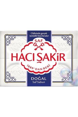 Hacı Şakir Kalıp Sabun 4'lü Doğal 600gr.