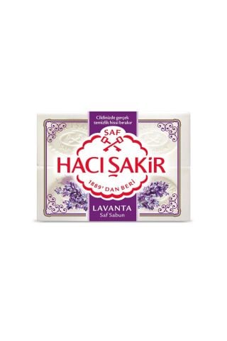 Hacı Şakir Lavanta Beyaz Kalıp Sabun 4X150 G