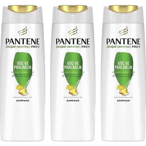 Pantene Pantene Pro-V Güç Ve Parlaklık Şampuanı 400 ML x 3