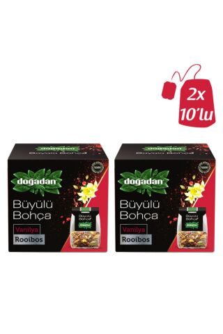 Doğadan Büyülü Bohça Rooıbos - Vanilyalı Karışık Bitki Çayı x 2 Adet
