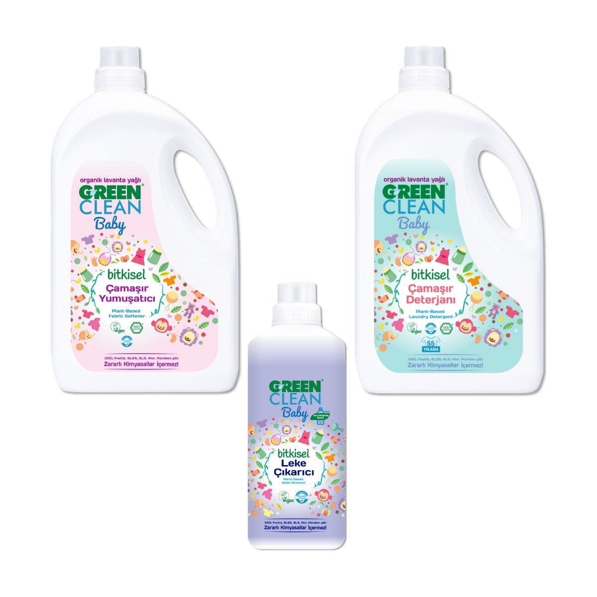 Green Clean Bebek Büyük Boy Temizlik Seti