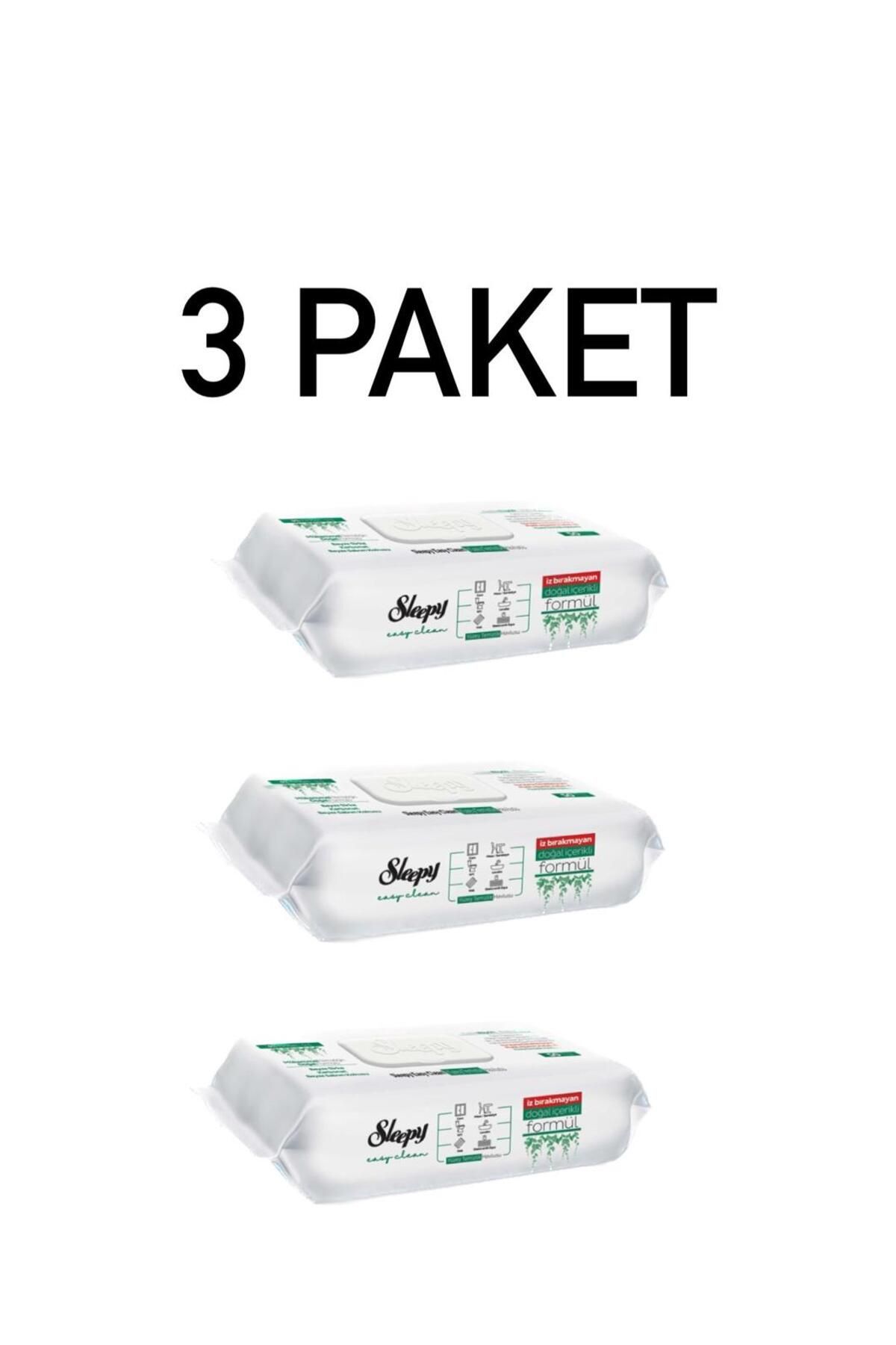 Sleepy beyaz sabun easy clean 100'lü 3 paket