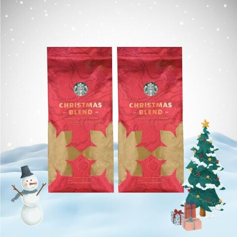 Starbucks Yılbaşı Paketi Christmas Blend Dark Roast 250 gr x 2