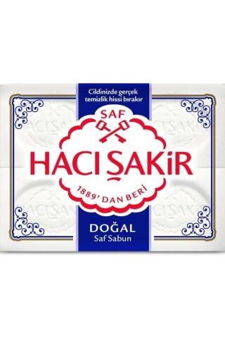 Hacı Şakir Katı Sabun Doğal 4'lü
